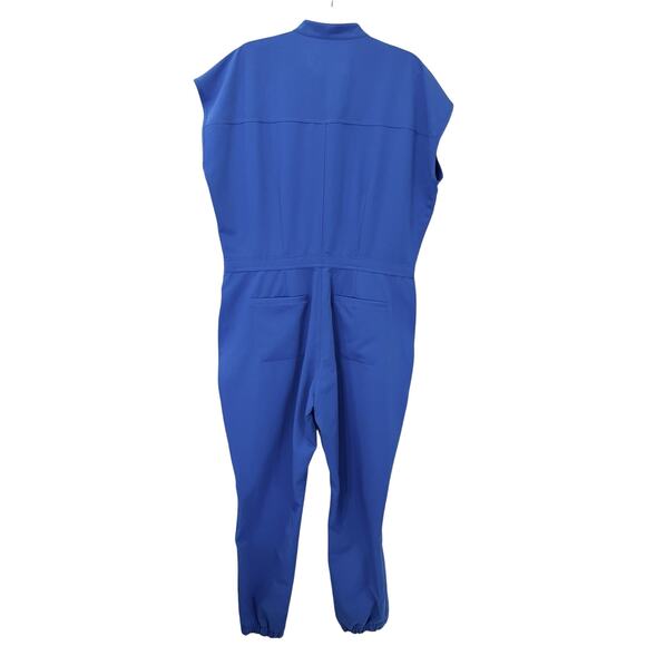 Figs Rafaela Cargo Scrub Jumpsuit XL Royal blue Technical Collection Jogger - Picture 5 of 5